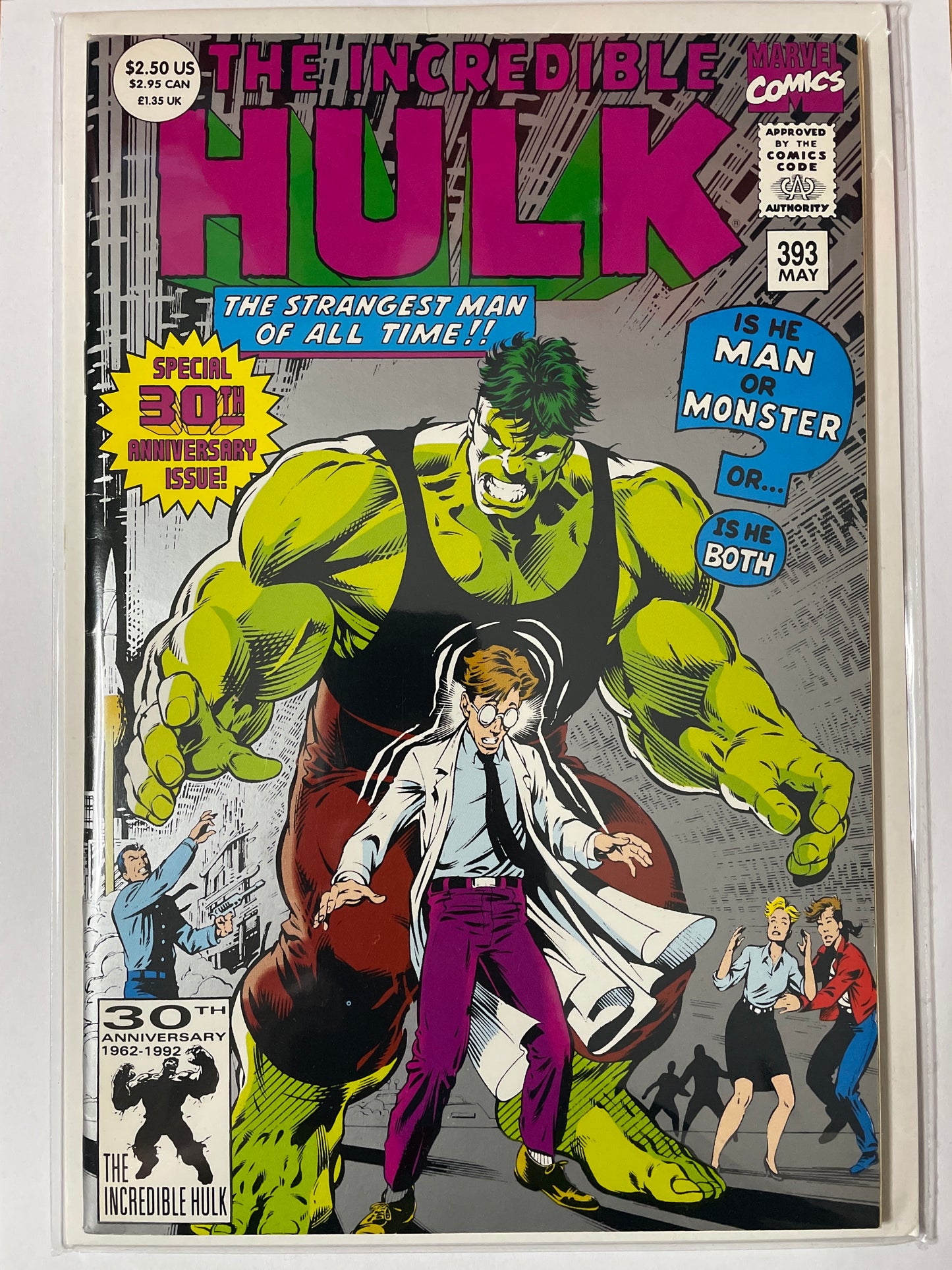 Incredible Hulk #393 - Rare 2nd Print  image 0