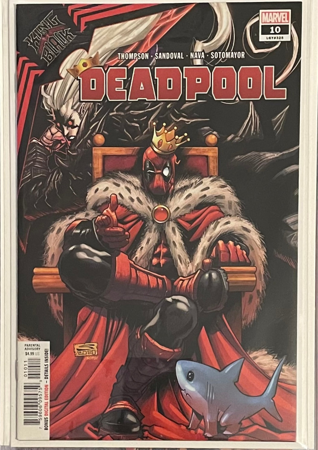 Deadpool 10 - Jeff the landshark bonds with symbiote image 0