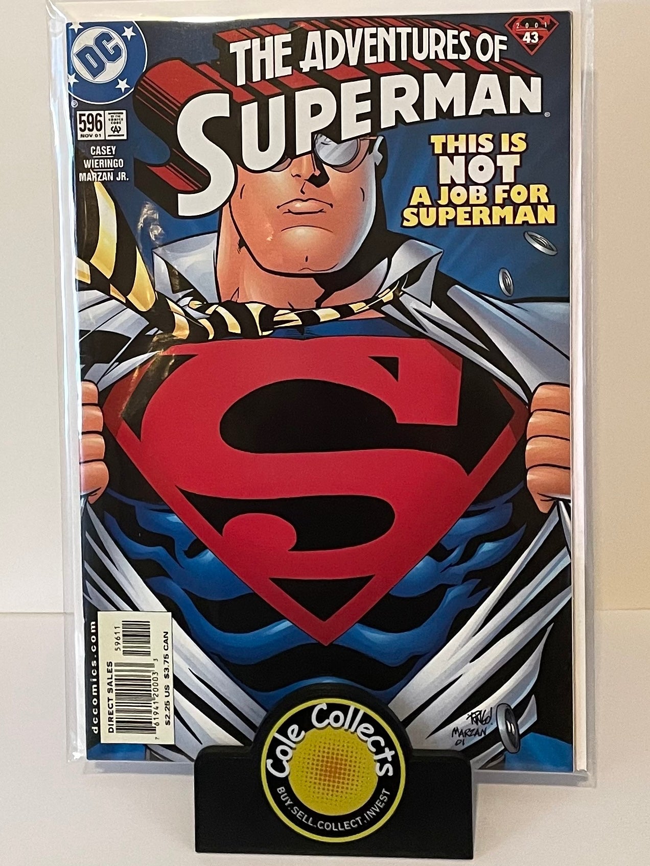 Adventures of Superman #596 - Recalled issue image 0
